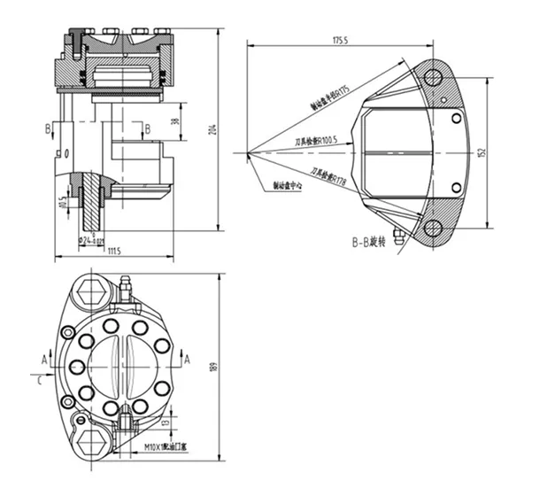 Hydraulic Brake Technical Specifications