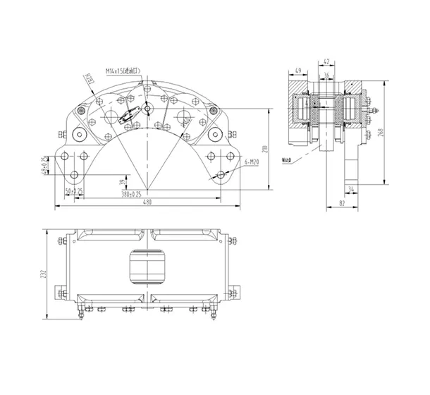 Hydraulic Disc Brake (Mining Equipment)